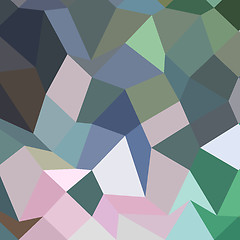 Image showing Light Pastel Purple Abstract Low Polygon Background