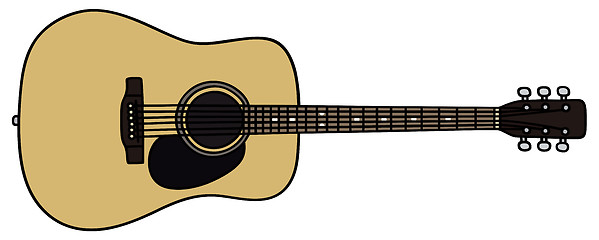 Image showing Acoustic guitar