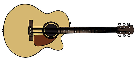 Image showing Acoustic guitar