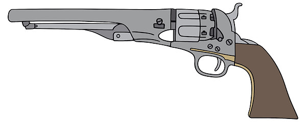 Image showing Wild West revolver