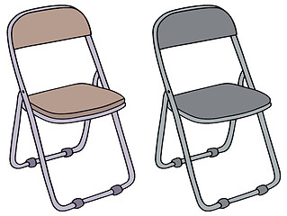 Image showing Camping chairs