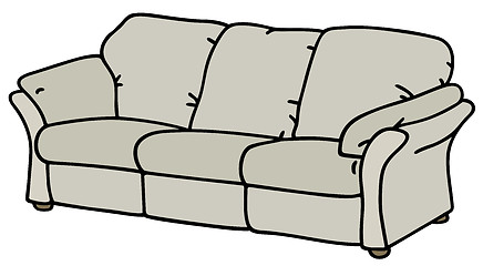 Image showing White couch