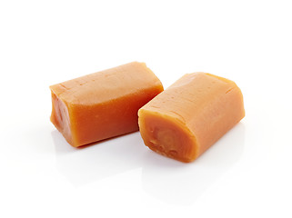 Image showing caramel candies