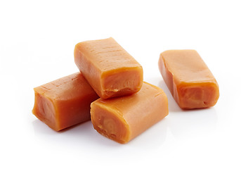 Image showing caramel candies