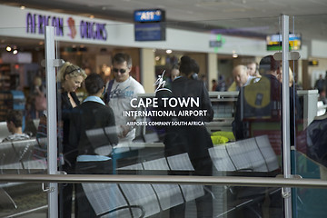 Image showing Cape Town airport, South Africa