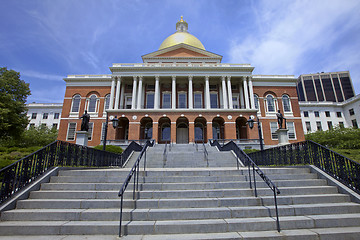 Image showing Massachusetts State House, Boston, USA 