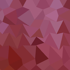 Image showing Antique Fuchsia Abstract Low Polygon Background