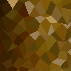 Image showing Olive Drab Abstract Low Polygon Background