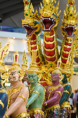 Image showing Statues in Bangkok airport