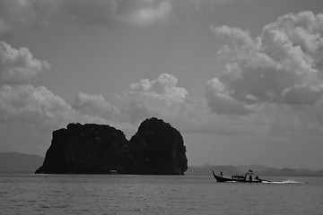 Image showing At the beach in thailand