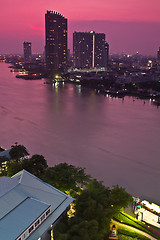 Image showing Chao Phraya river in Bangkok