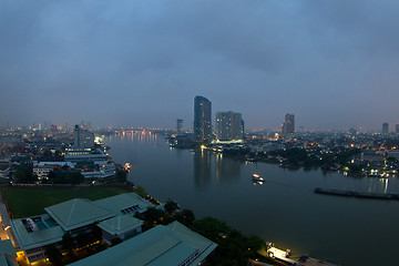 Image showing Chao Phraya river in Bangkok