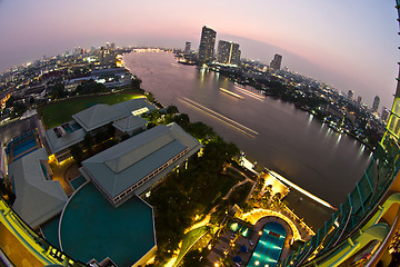 Image showing Chao Phraya river in Bangkok