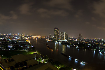 Image showing Chao Phraya river in Bangkok