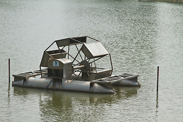 Image showing Waterbike on the river