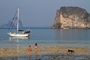 Image showing Beach in Krabi Thailand