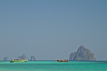 Image showing Landscape fromt the beach in thailand