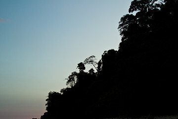 Image showing At the beach in thailand