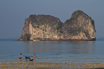 Image showing Beach in Krabi Thailand