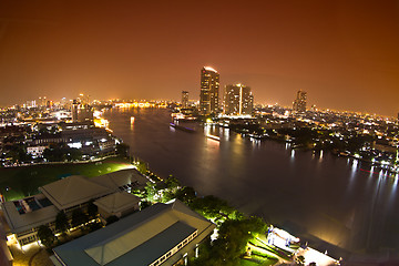 Image showing Chao Phraya river in Bangkok