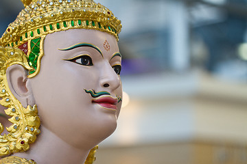 Image showing Statues in Bangkok airport