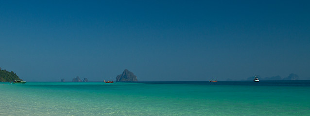 Image showing Landscape fromt the beach in thailand