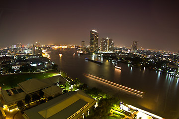 Image showing Chao Phraya river in Bangkok