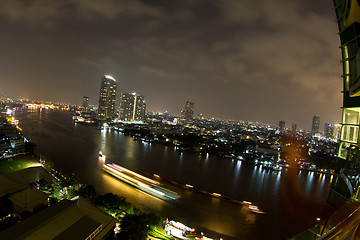 Image showing Chao Phraya river in Bangkok