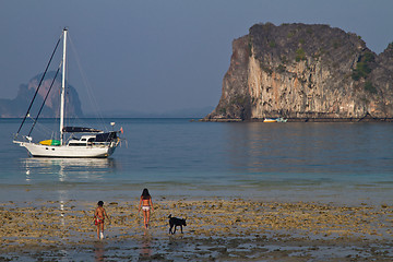 Image showing Beach in Krabi Thailand