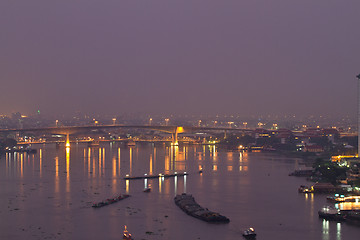 Image showing Chao Phraya river in Bangkok