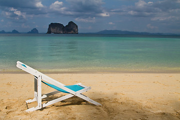 Image showing Seat the beach in thailand