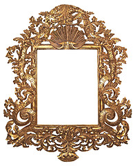 Image showing Gilded frame