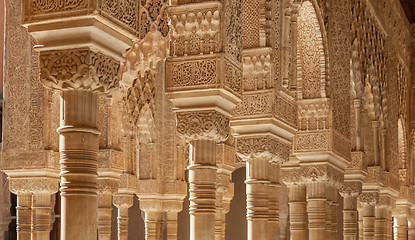 Image showing Islamic Palace Interior