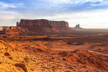 Image showing Monument Valley Sunrise