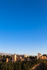 Image showing Alhambra in Granada - Spain