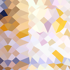 Image showing Hansa Yellow Abstract Low Polygon Background