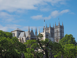 Image showing Westminster Abbey in London