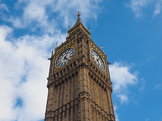 Image showing Big Ben in London