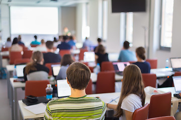 Image showing Informatics workshop at university.