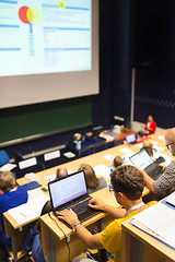 Image showing Informatics workshop at university.