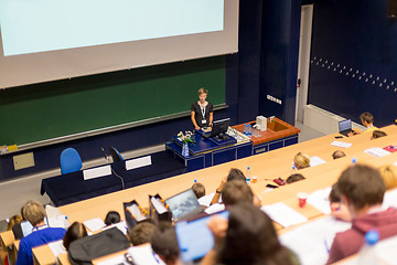 Image showing Lecture at university.