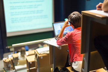 Image showing Audience in the lecture hall.