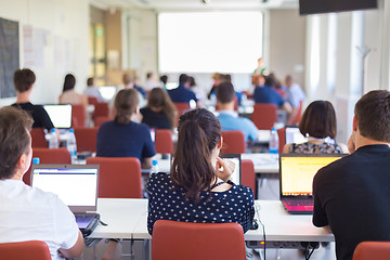 Image showing Informatics workshop at university.