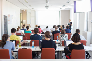 Image showing Informatics workshop at university.