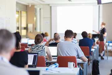 Image showing Informatics workshop at university.