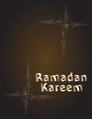 Image showing Ramadan Kareem, greeting background