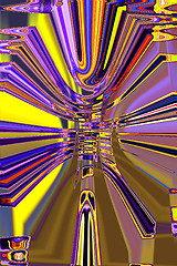 Image showing Abstract 3d background