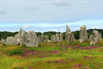 Image showing Megalithic monuments in Brittany