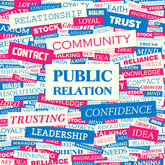 Image showing PUBLIC RELATION