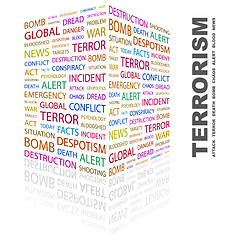 Image showing TERRORISM.